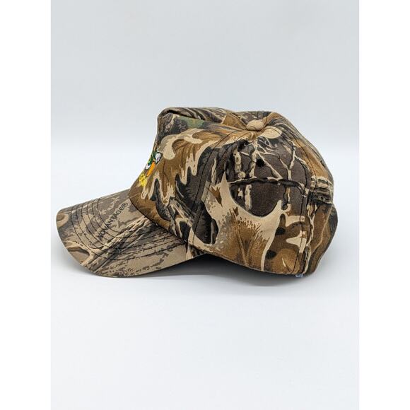 University Of Oregon Donald Duck Camo Hat Cap OU Ducks Vintage Snapback - Picture 5 of 10